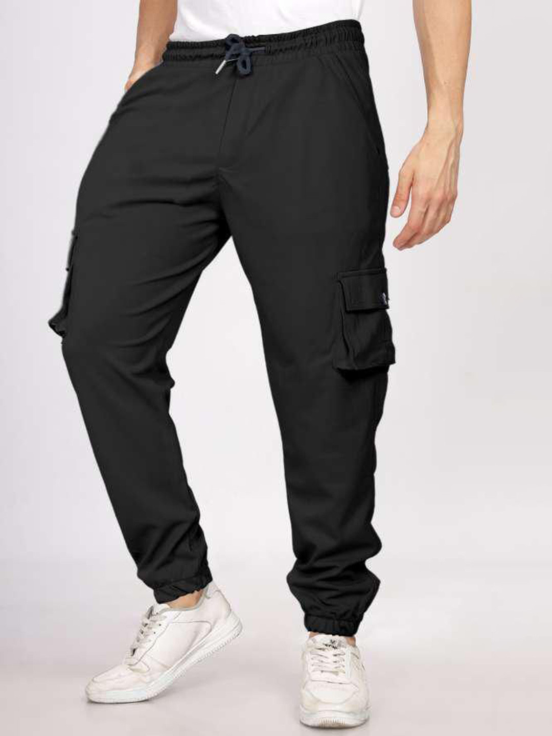 Monte Rapido Men Cotton Cargo Joggers