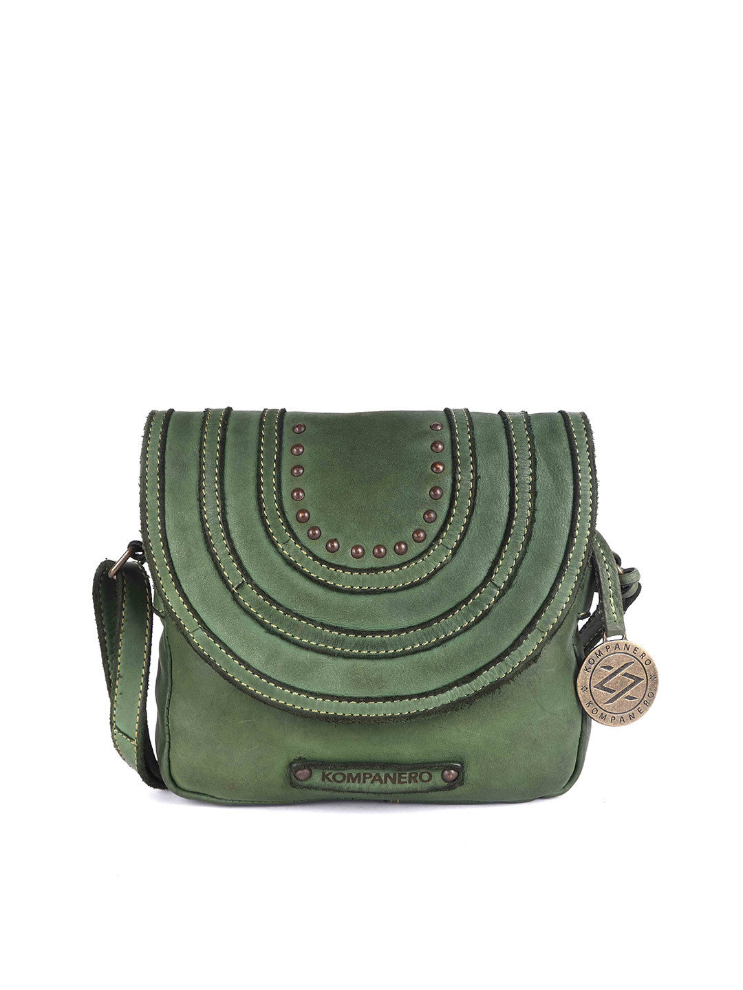 KOMPANERO Leather Shopper Sling Bag