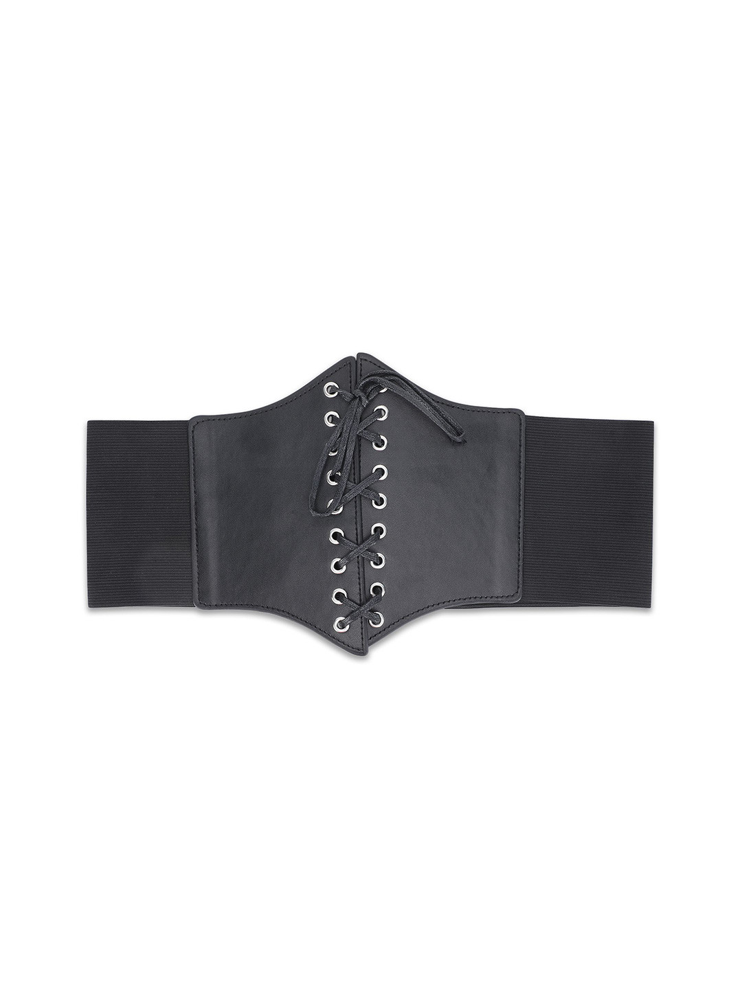 MICHAEL KOVLIN Retro Texas Cowboy Retro Corset Black Broad Bel