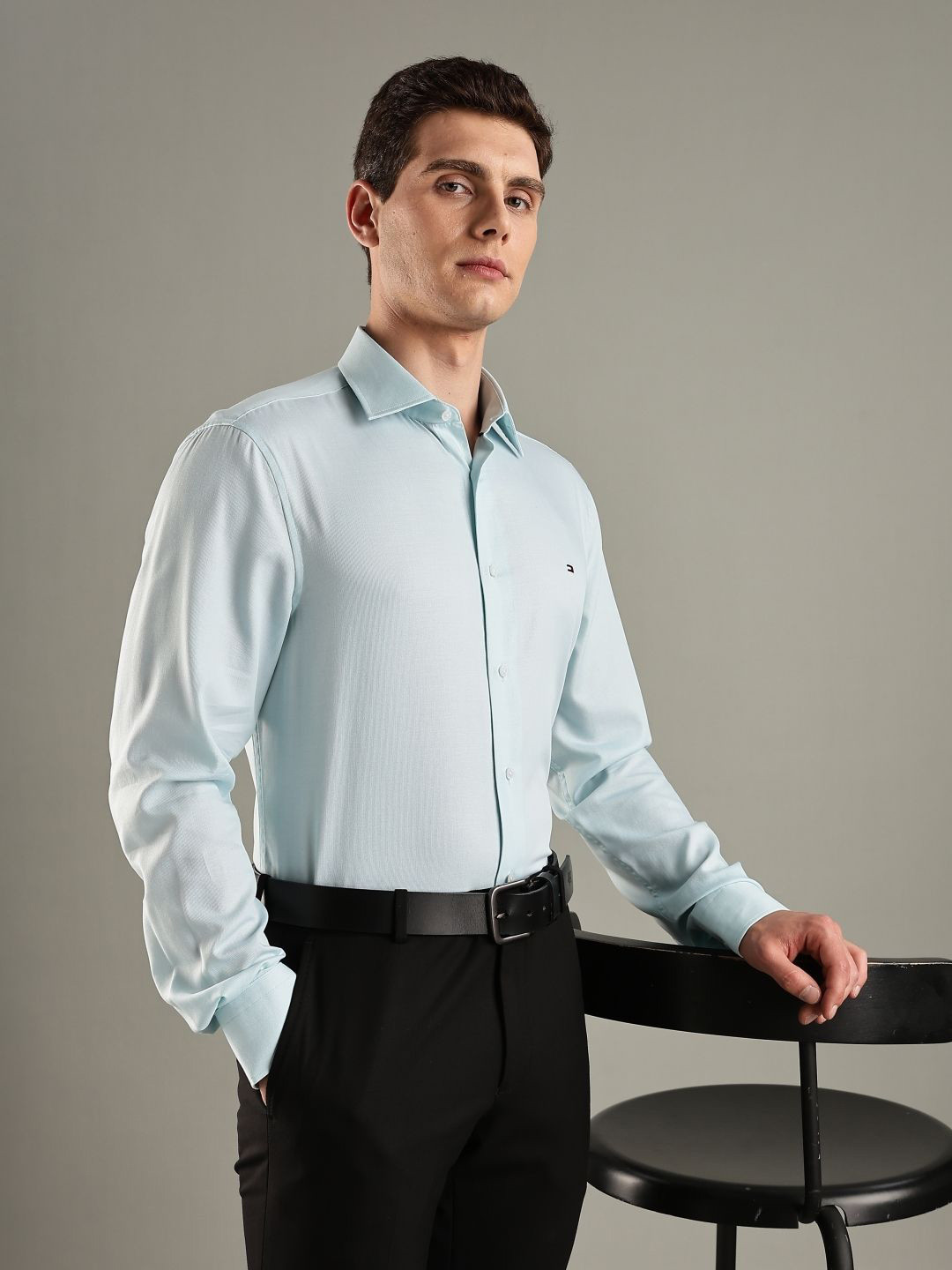 Tommy Hilfiger Men Formal Regular Fit Shirt