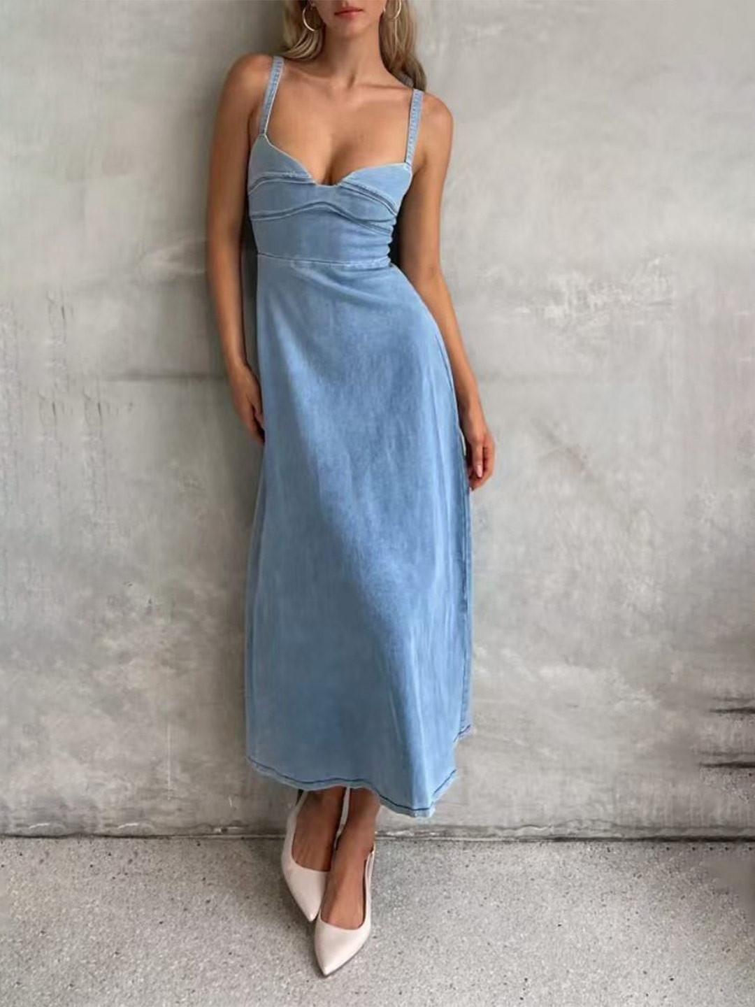 Routes by All About You  Women Self Design A-Line Dress