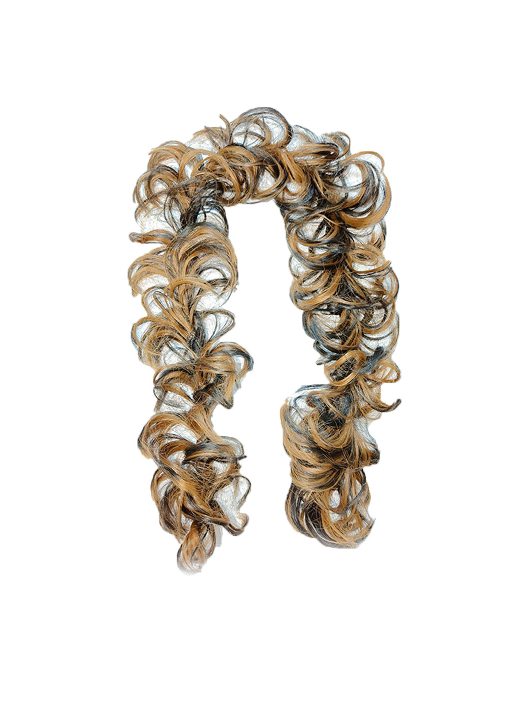 VIEWS Halo Curly Hair Extension - Gold Highlight - 37 Inches