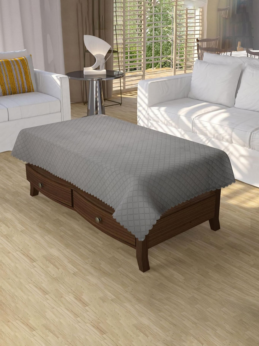 Sun Rise Grey 4-Seater Table Cover