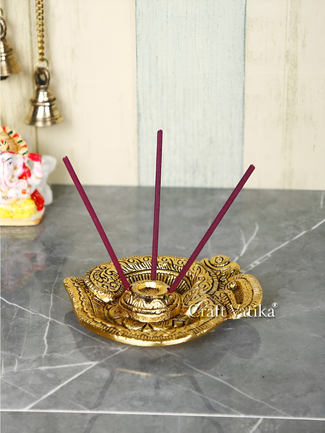 Aura Textured Incense Stick Holder