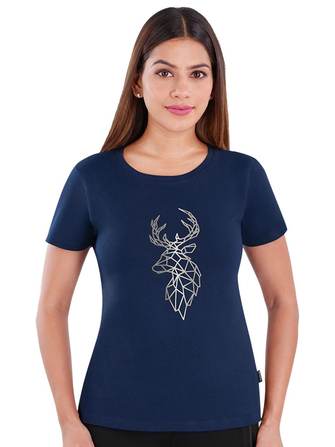 Dermawear Women Printed T-shirt
