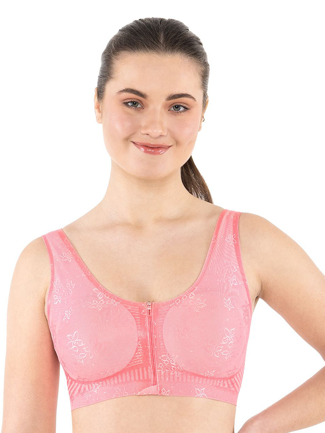 Dermawear Women Breezeology Front Open Soft Padded Premium Bra