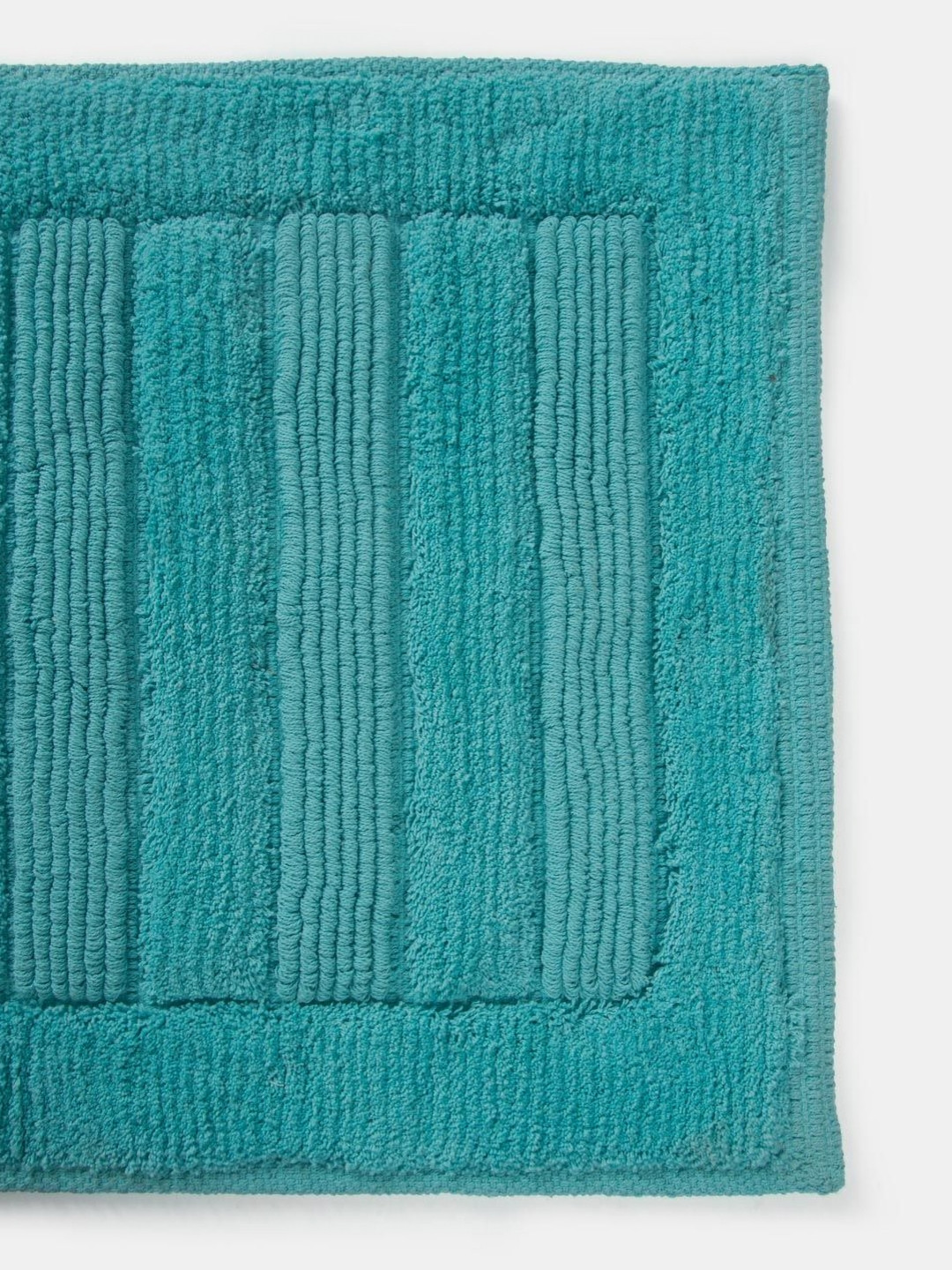 Fabindia Blue Cotton Bath Rugs