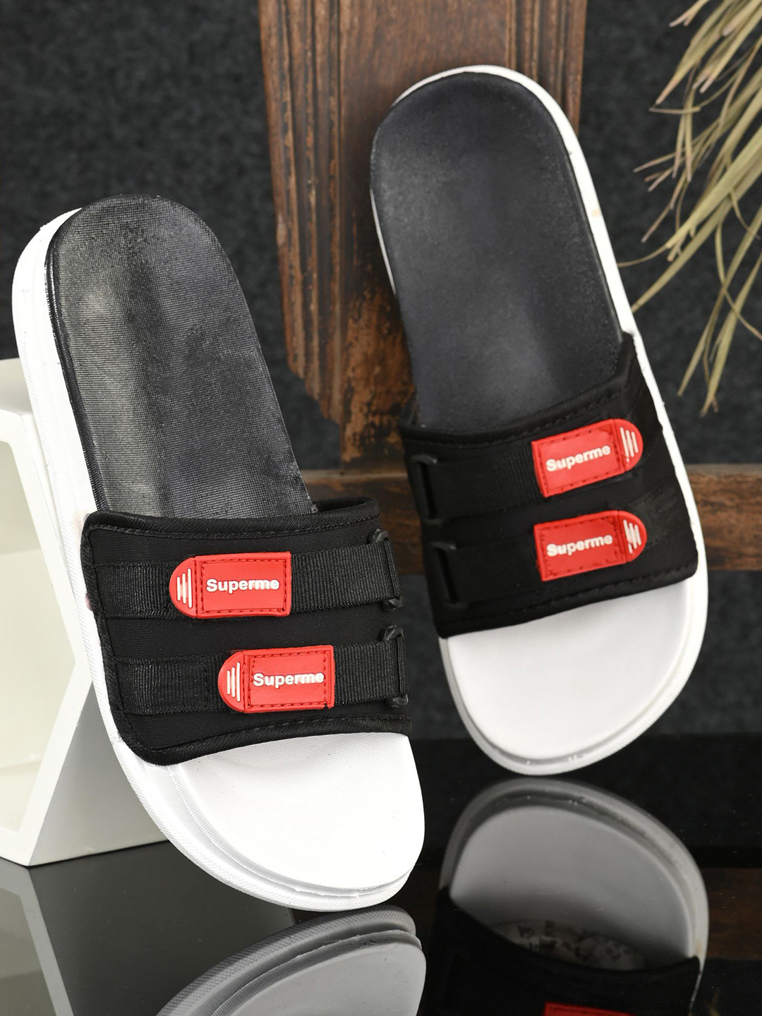 Shoe Island Men Flip Flops Sliders