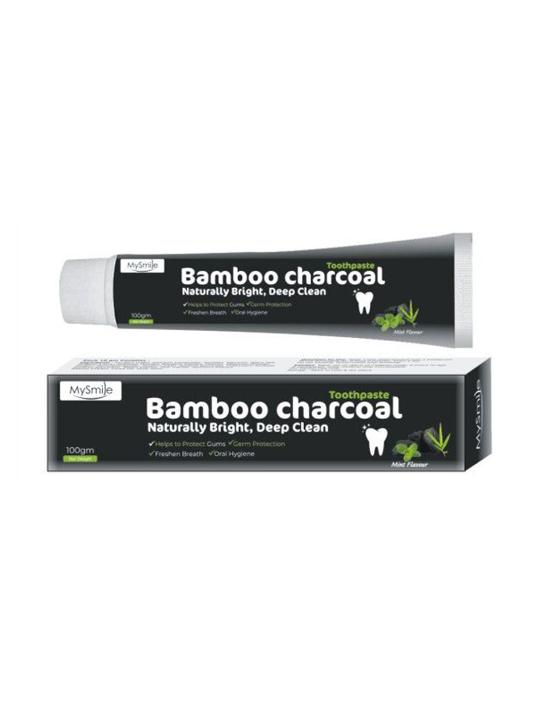 MySmile Bamboo Charcoal Toothpaste- 100 g