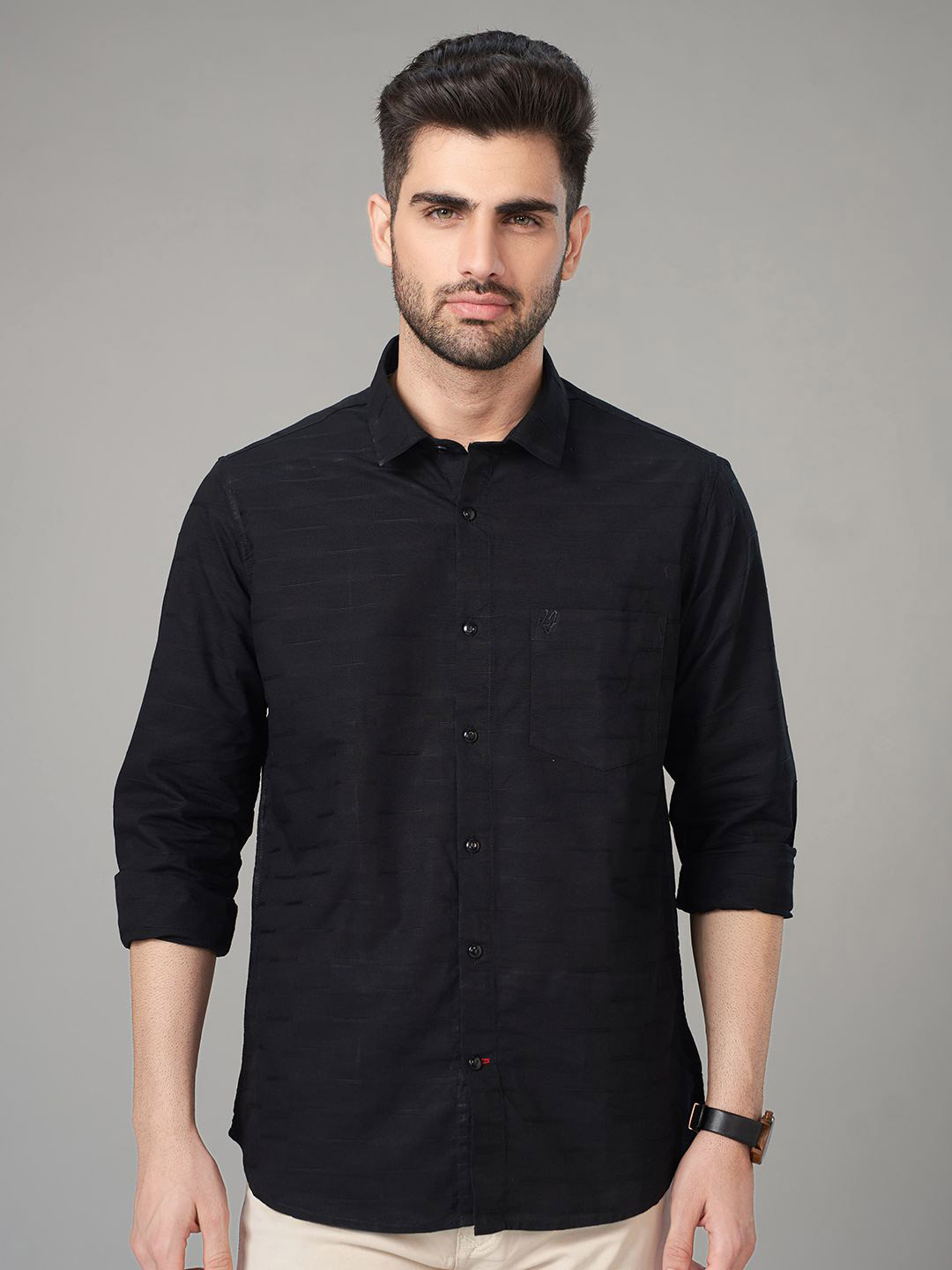 Monterrey SF Men Smart Slim Fit Casual Shirt
