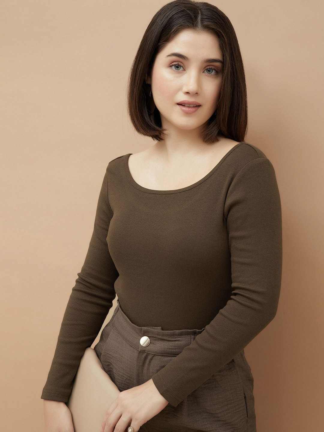 CODE by Lifestyle Women Solid Fitted Regular Top