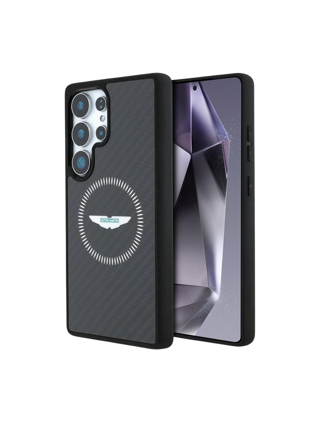 ASTON MARTIN Typography Printed Samsung Galaxy S25 Ultra 5G Back Case Mobile Accessories