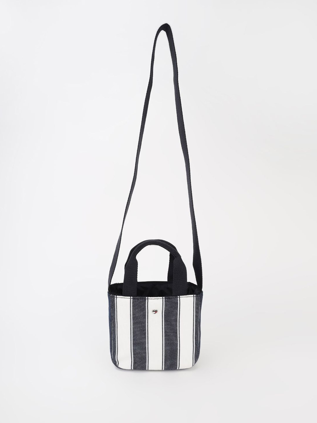 Tommy Hilfiger Striped Oversized Sling Bag