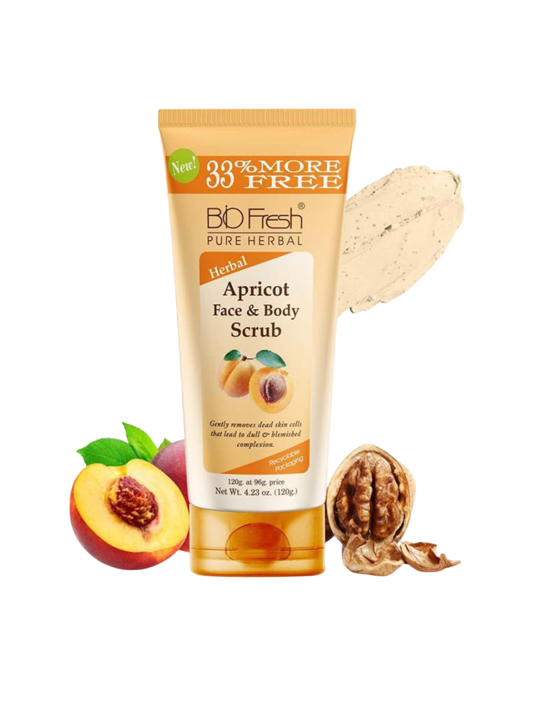 BIOFRESH Apricot Body & Face Scrub - 120 g