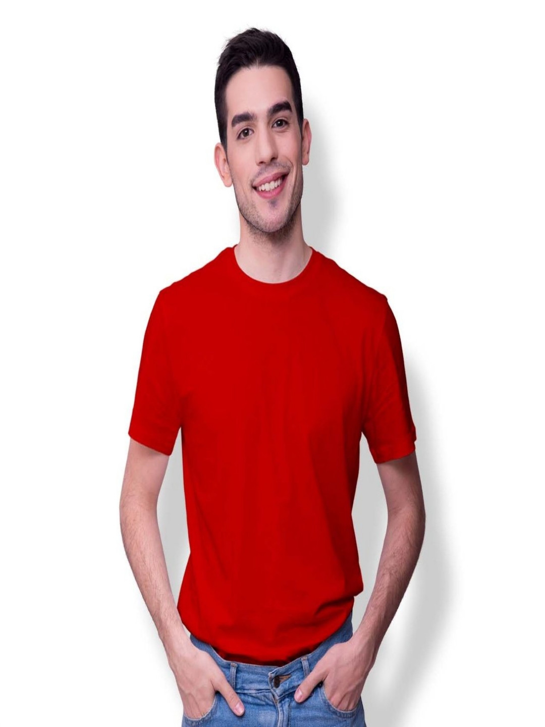 18th Highstreet Men Solid T-shirt