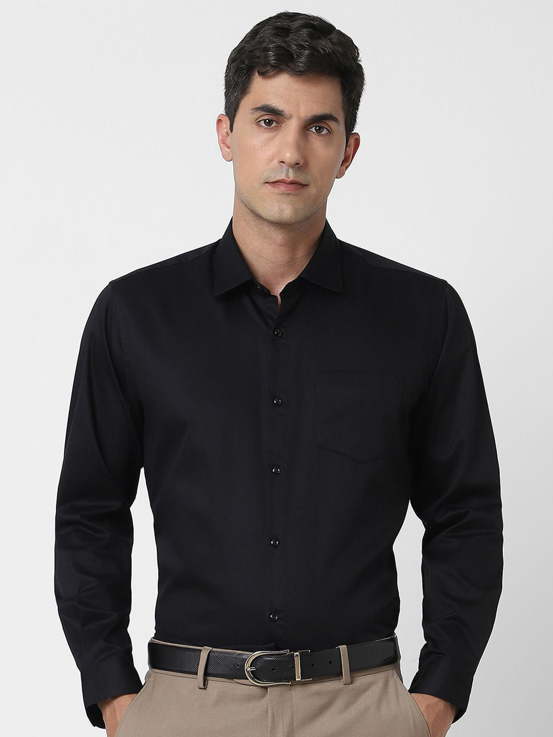 Peter England Pure Cotton Regular Fit Formal Shirt