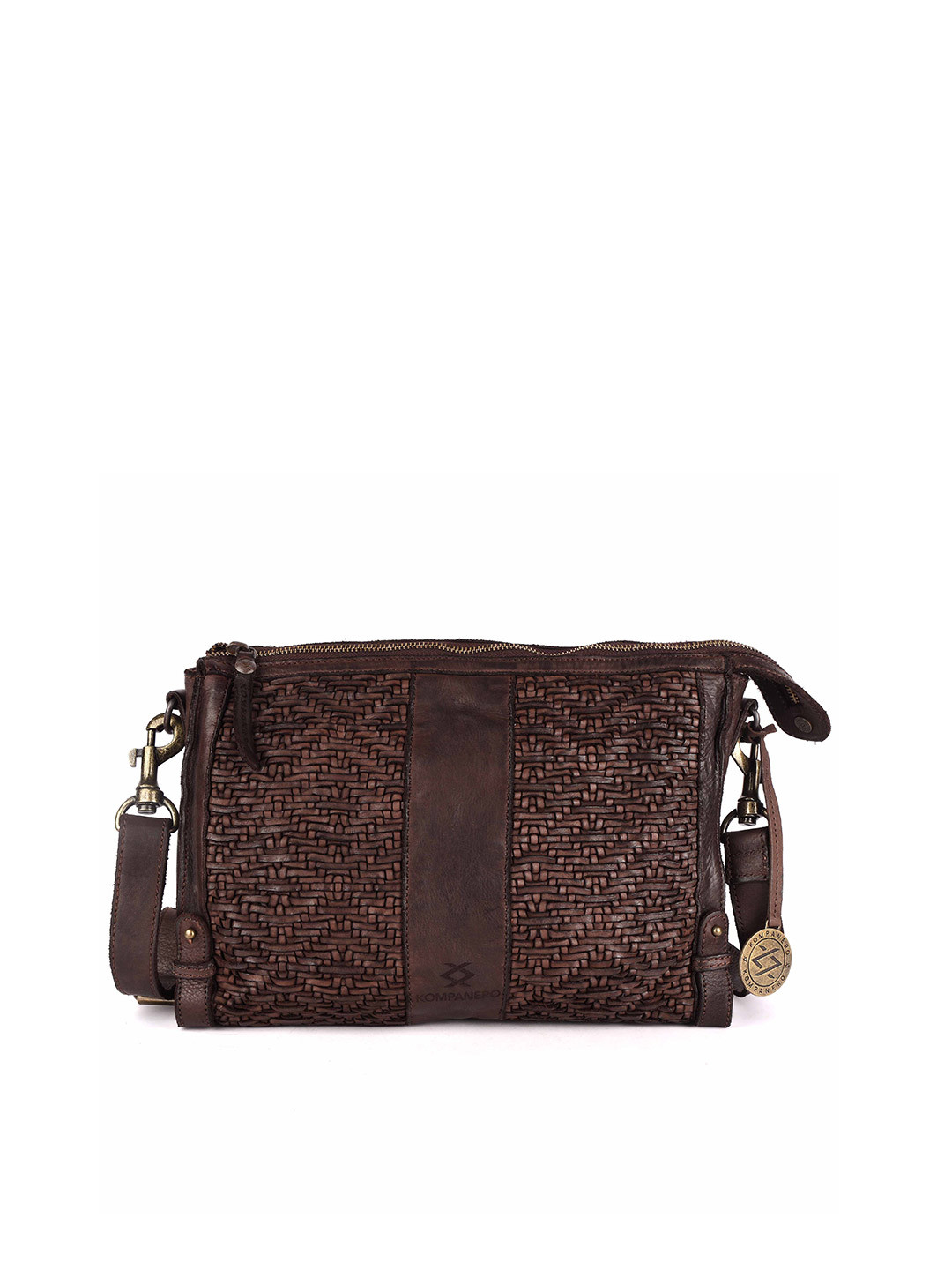KOMPANERO Women Textured Leather Fashion Sling Bag
