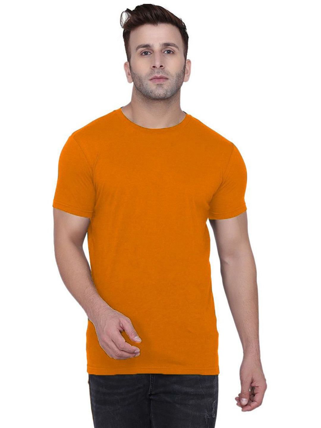 Kroptee Men Raw Edge T-shirt