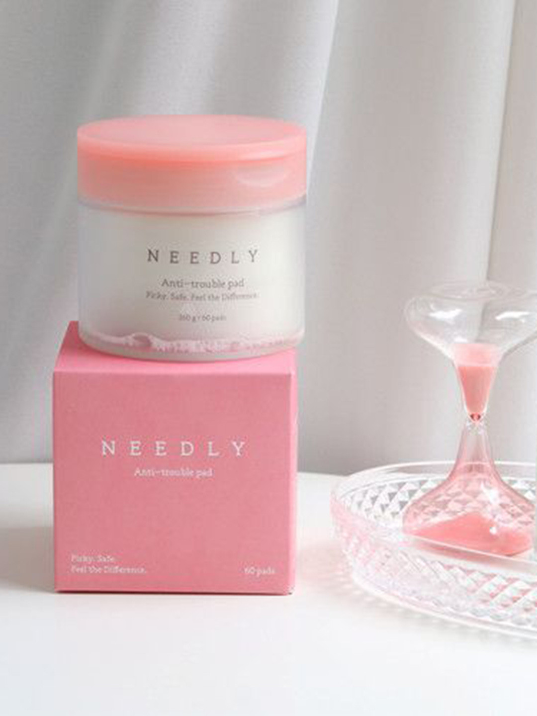 Needly Anti-Trouble Pad With AHA &  BHA For Deep Nourishment - 250g- 60 Pads