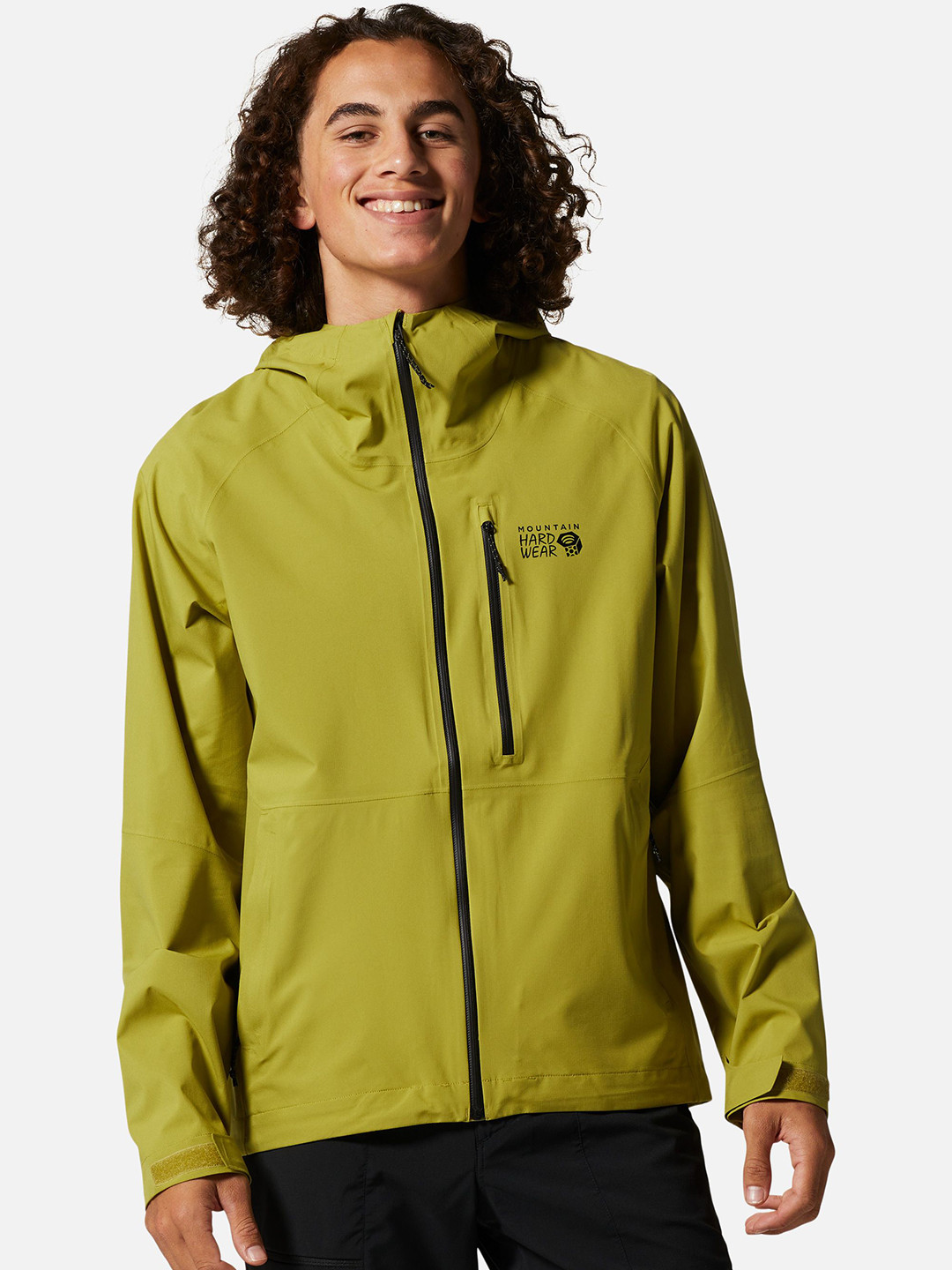 Mountain Hardwear Stretch Ozonic Hooded Rain Jacket