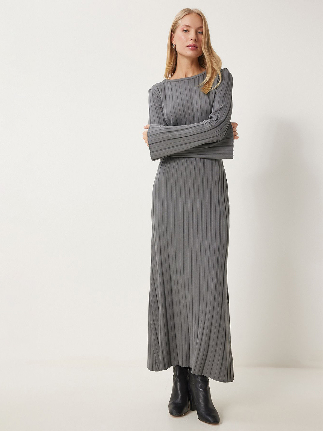 Happiness istanbul Striped Maxi Dress
