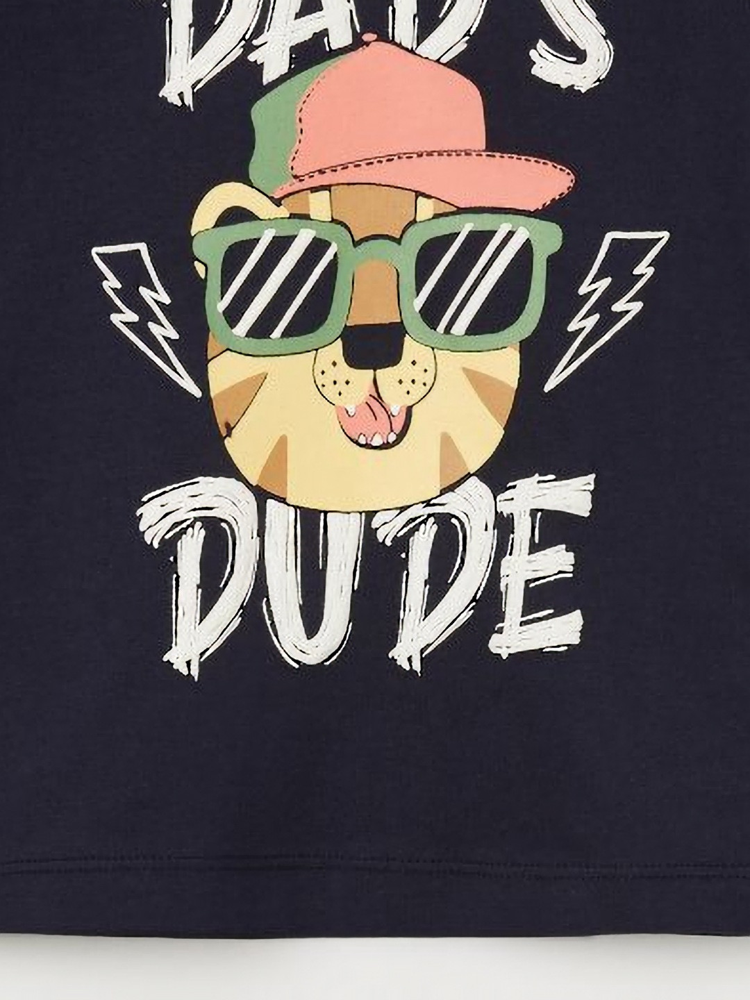 Juniors by Lifestyle Boys Printed Pure Cotton Applique T-shirt with Mask