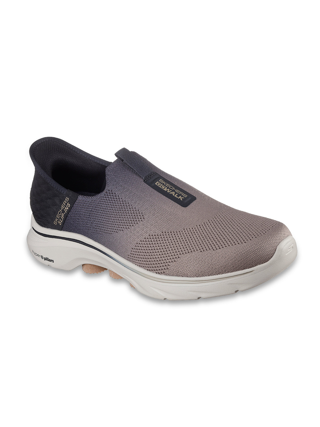 Skechers Men GO WALK 7 - EASY ON 2 Slip Ins Walking Shoes