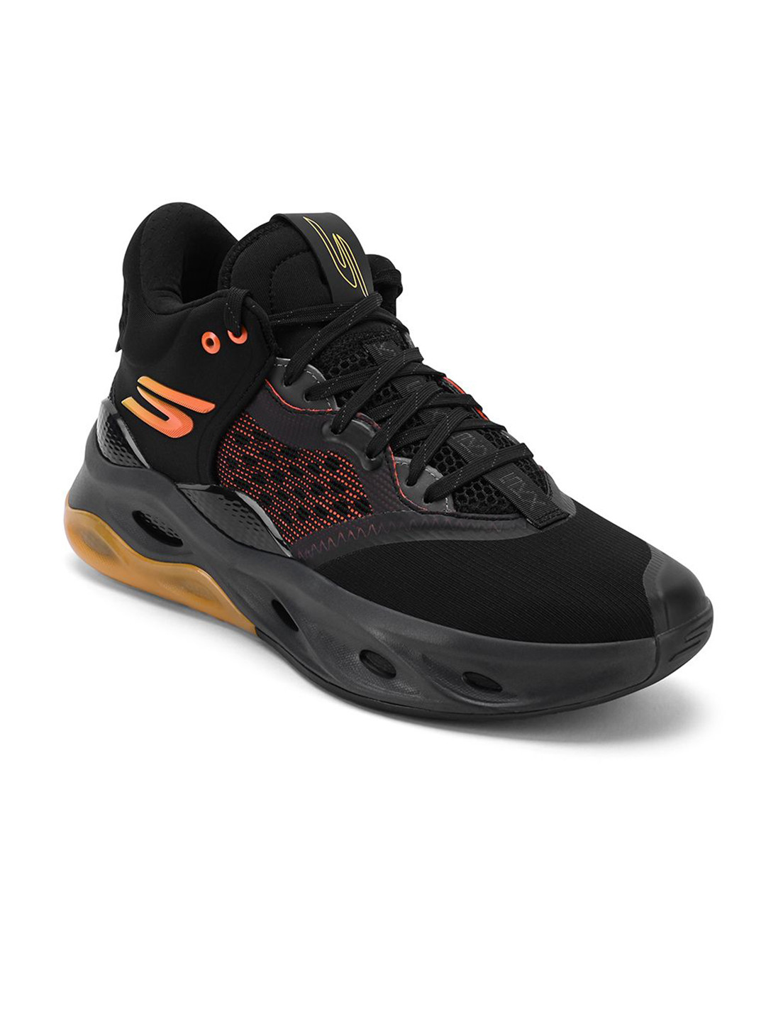 Skechers Men SKX Float Basketball Lace Up Shoes