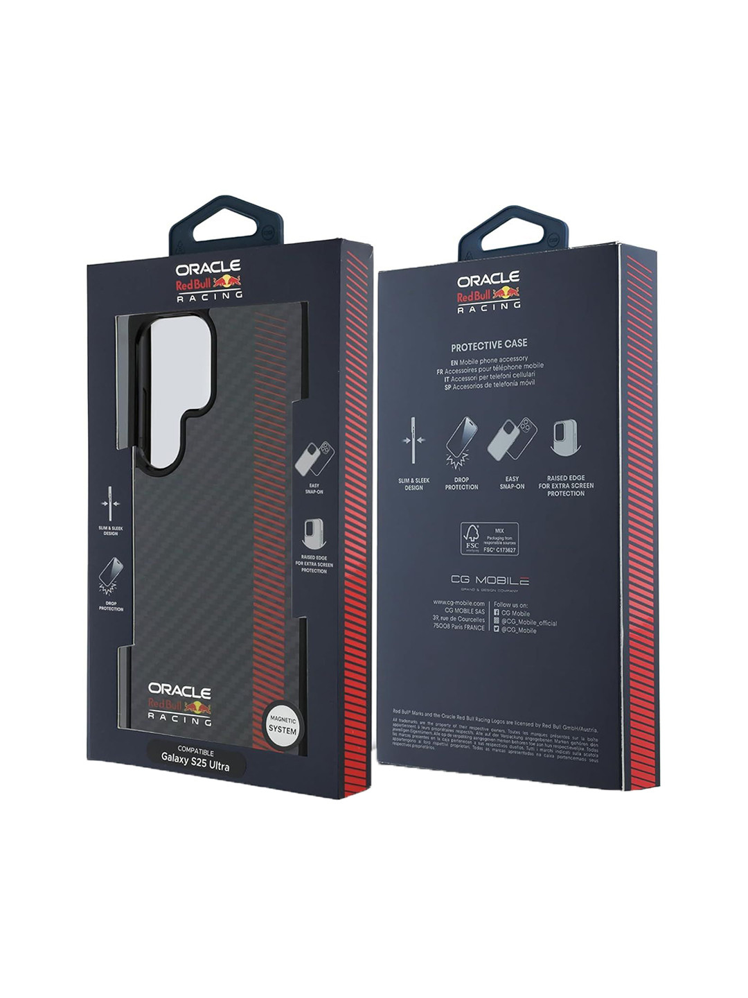 ORACLE REDBULL RACING Printed Samsung Galaxy S25 Ultra 5G Back Case Mobile Accessories