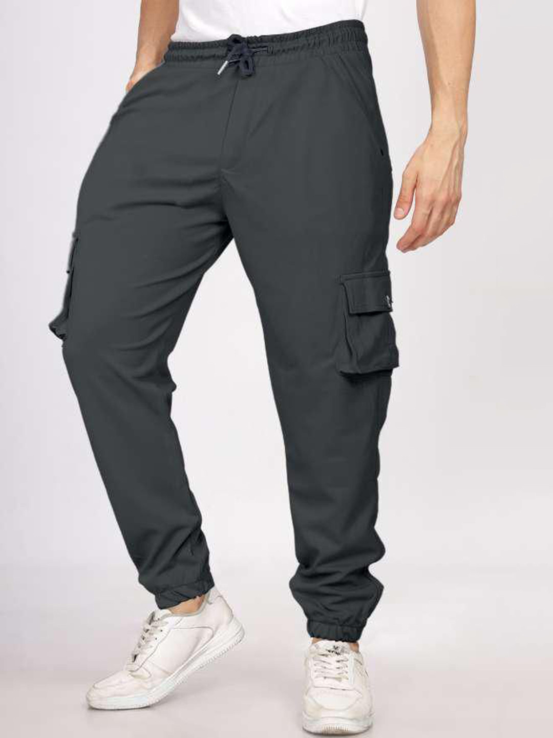 Monte Rapido Men Cotton Cargo Joggers