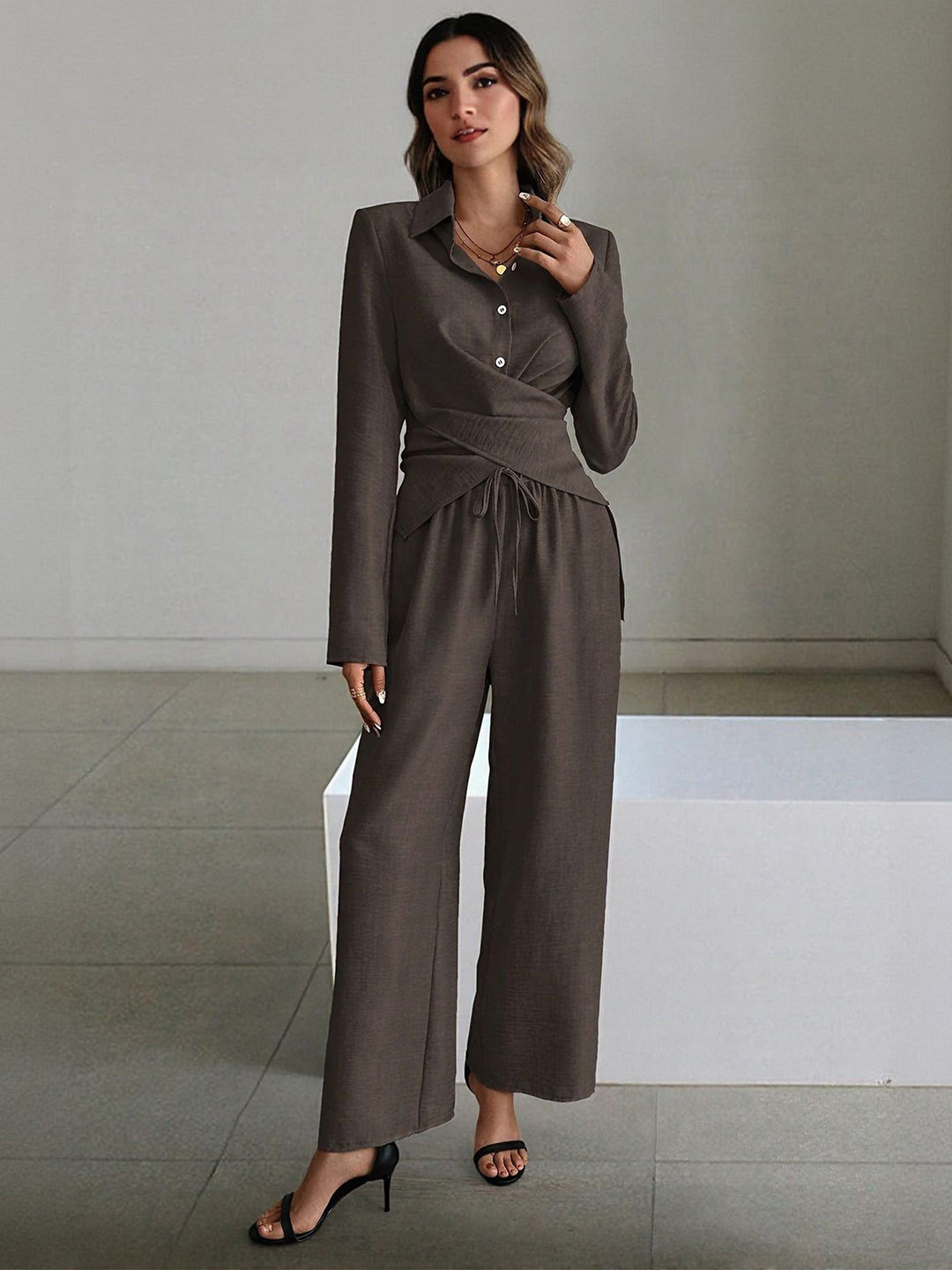 Outzidr Front Open Jumpsuit