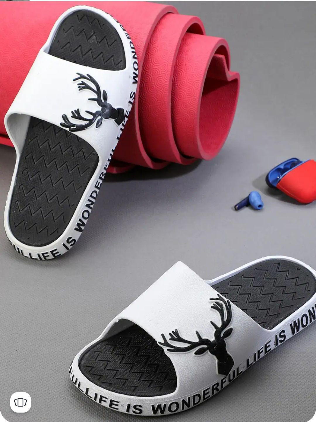 USZ Men Printed Sliders