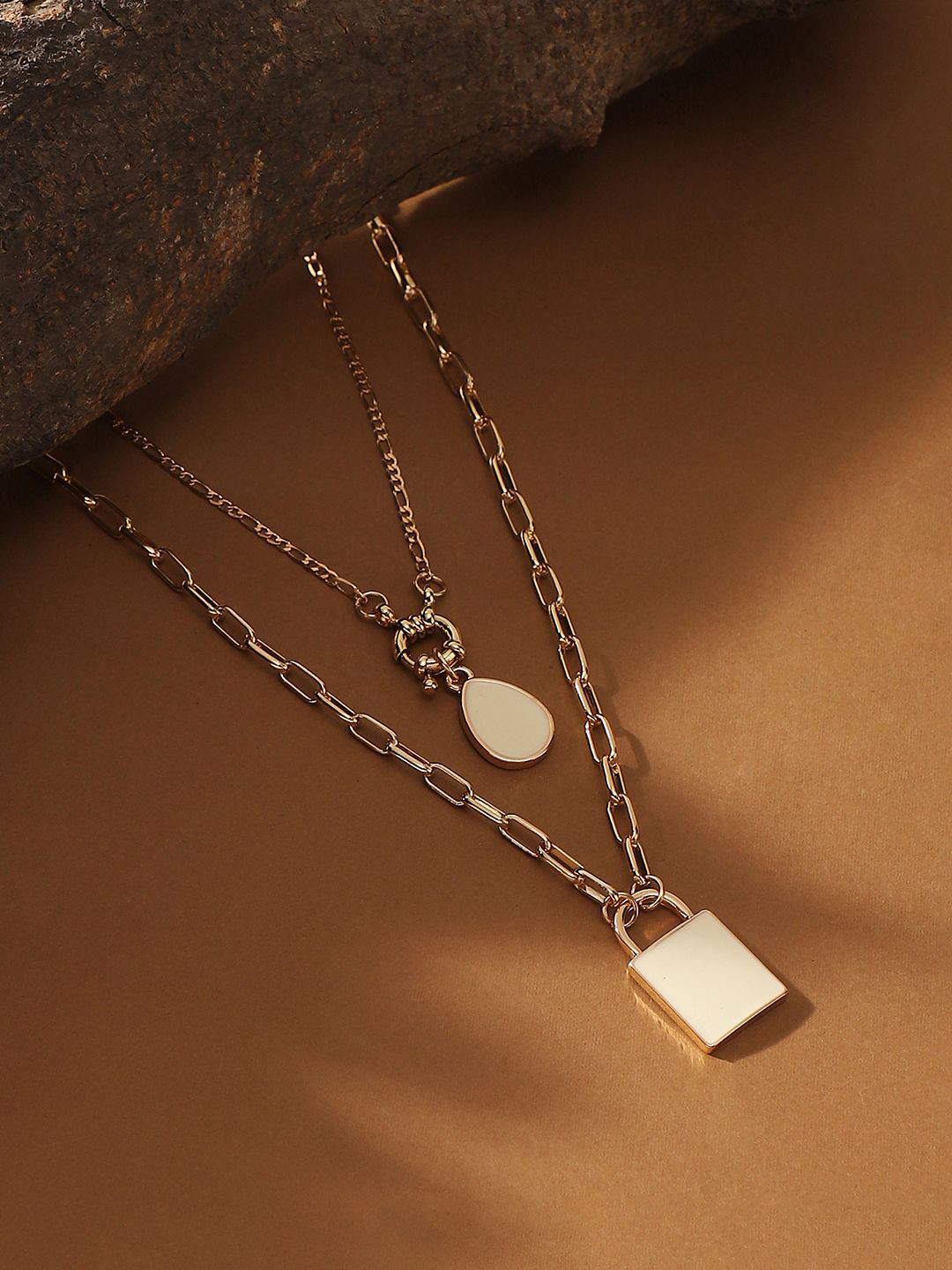 DressBerry Gold-Plated The Sailor's Multi-Layered Chain