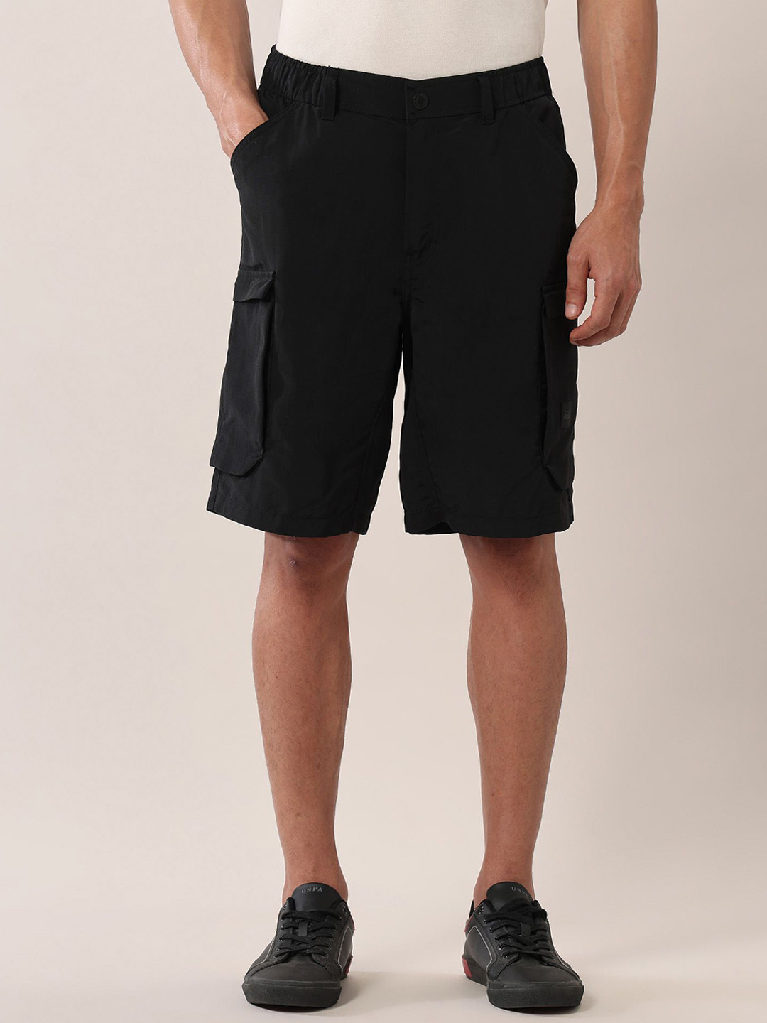 U.S. Polo Assn. Denim Co. Men Mid-Rise Cargo Shorts