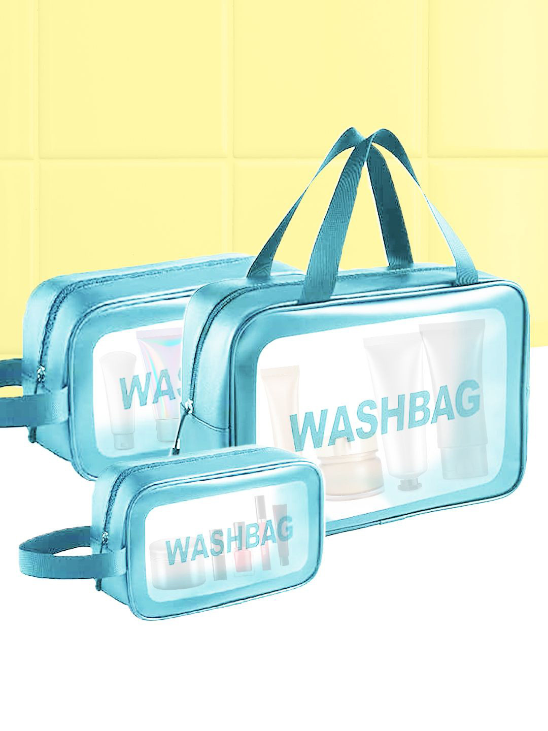 MATRA  3 Pieces Blue Multi-Utility Organisers