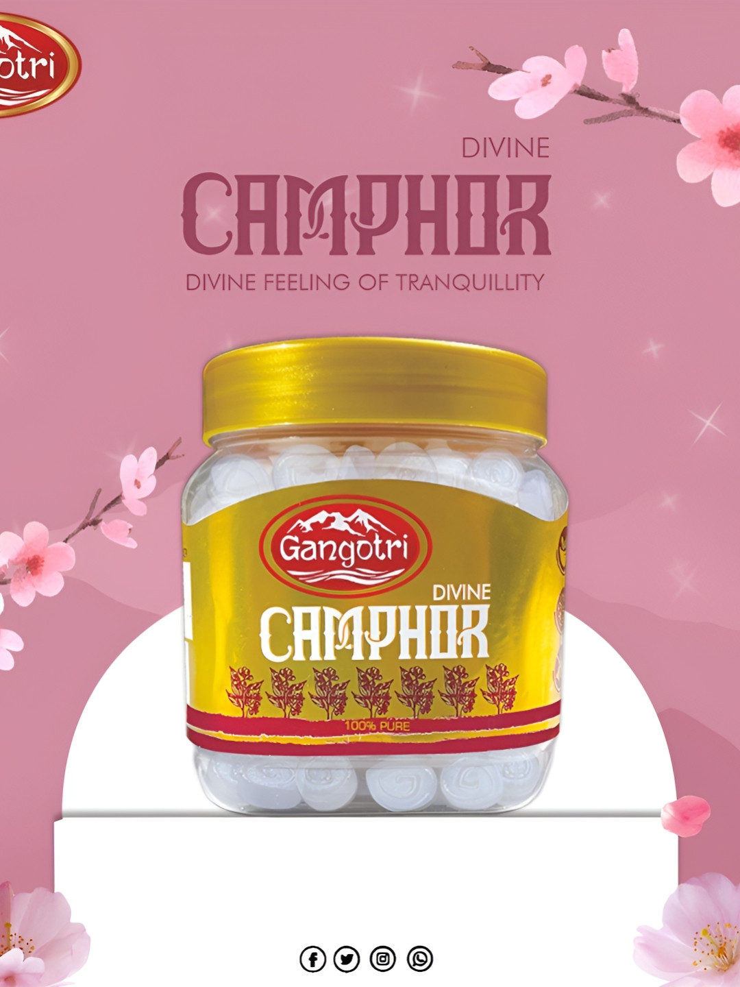 Gangotri Yellow Camphor Tablets250 gm