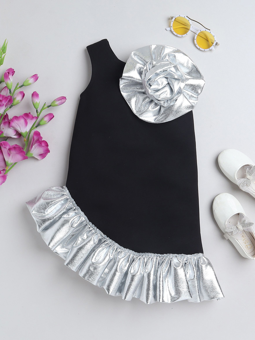 TINY MINY ME Floral A-Line Dress