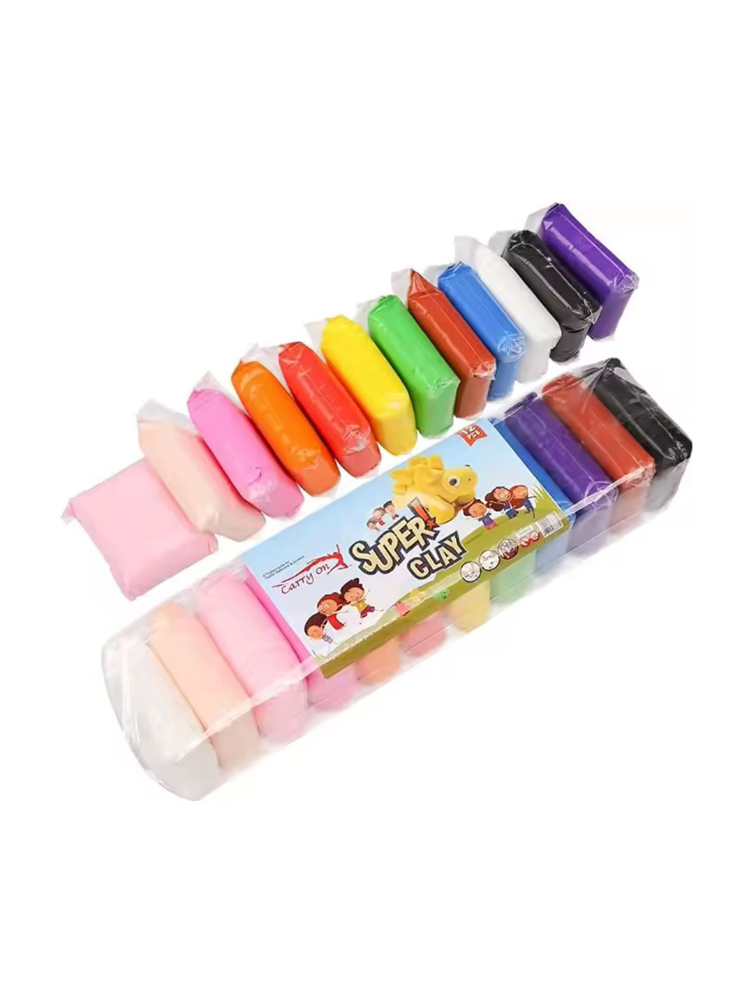 YK X Kids Mandi Colorful Ultra Light Play Dough Set