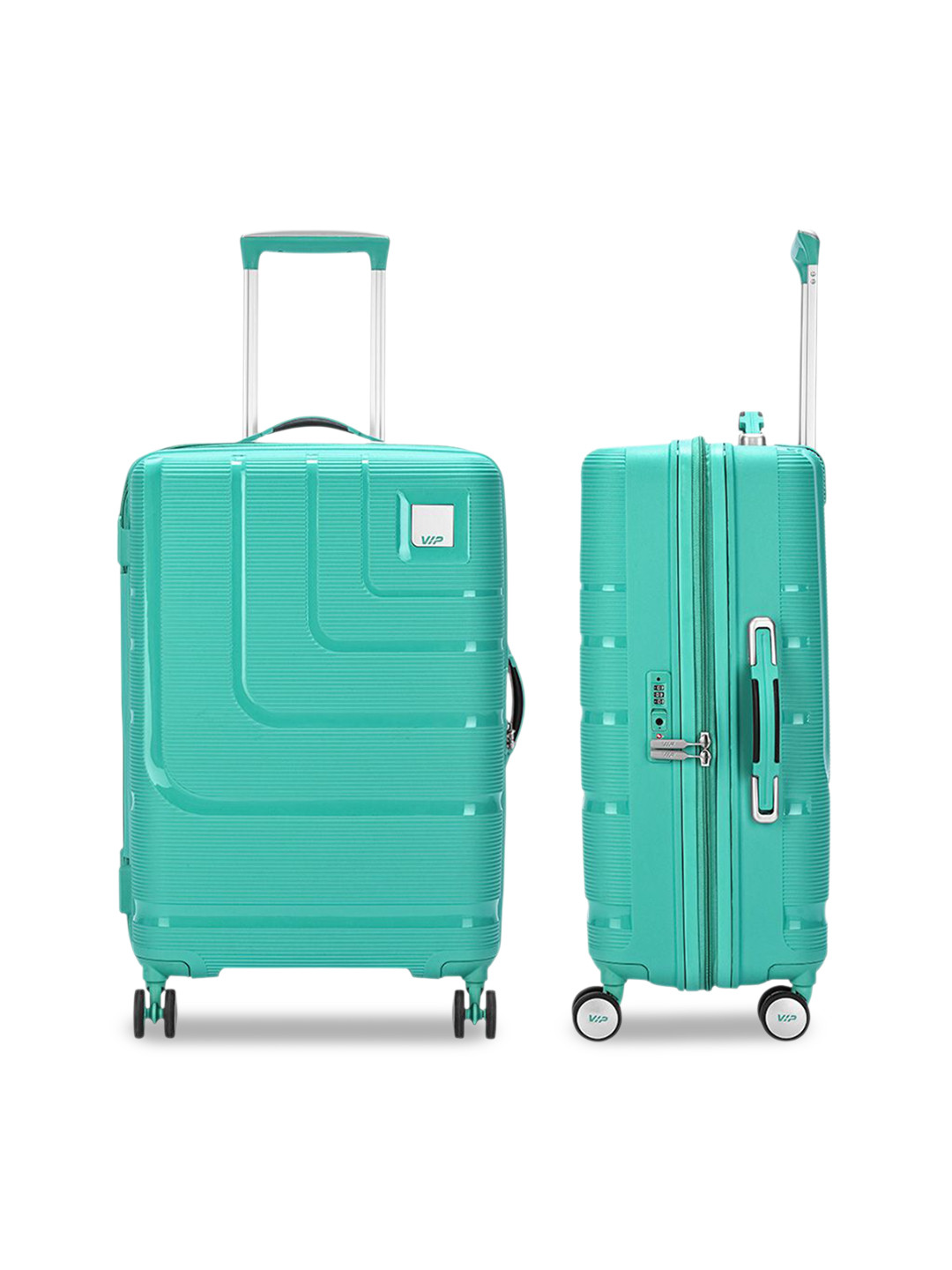 VIP Lexus Textured Hard-Sided Medium Trolley Bag