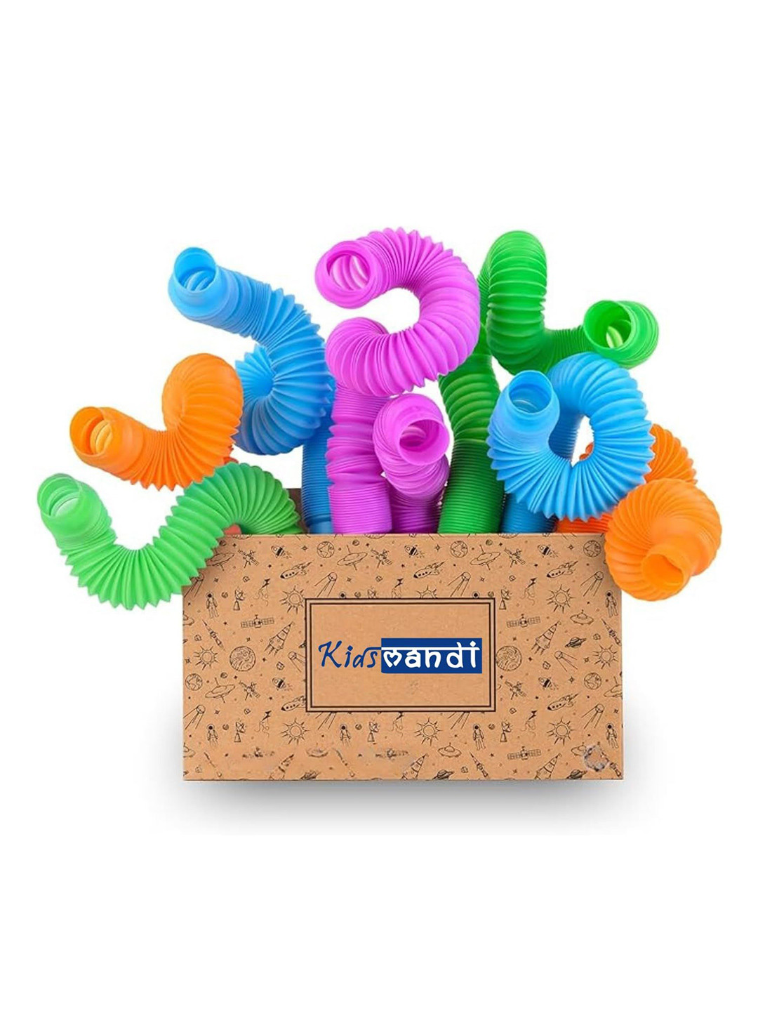 YK X Kids Mandi Pop Tube Sensory Fidget Pipes