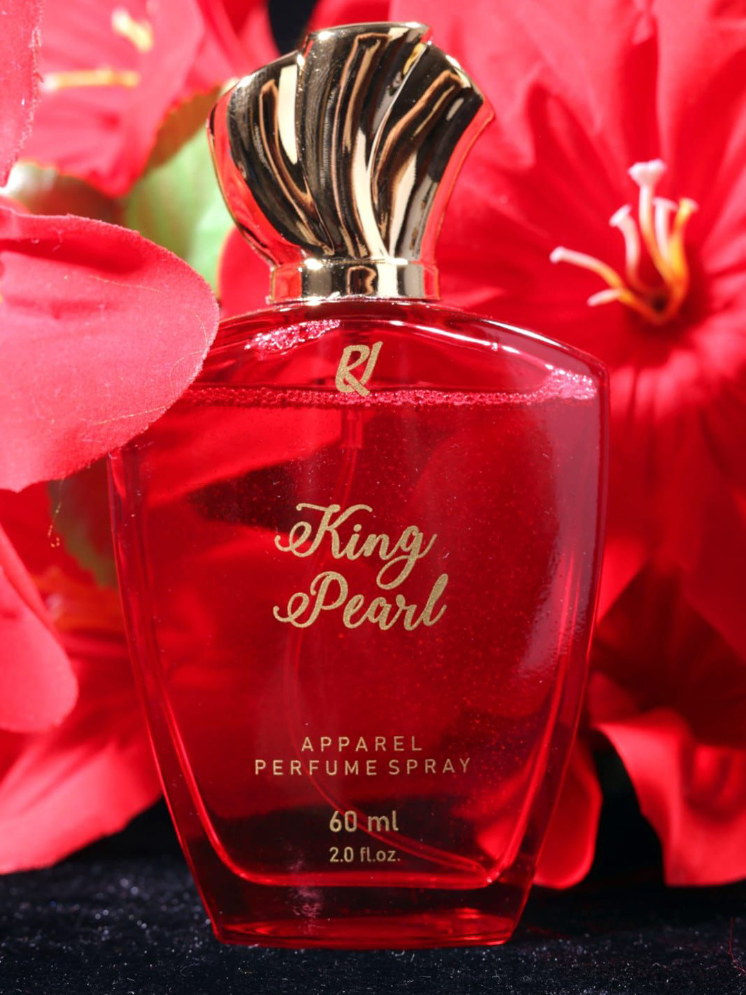 RU Set Of 2 King Peral & Sandal Saffrony Apparel Perfume Spray- 60 ml Each
