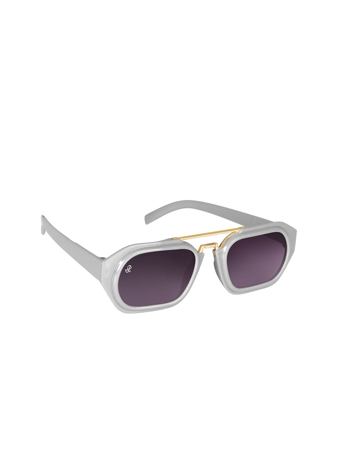 PIRASO Unisex Square Sunglasses with UV Protected Lens 5601 GREY