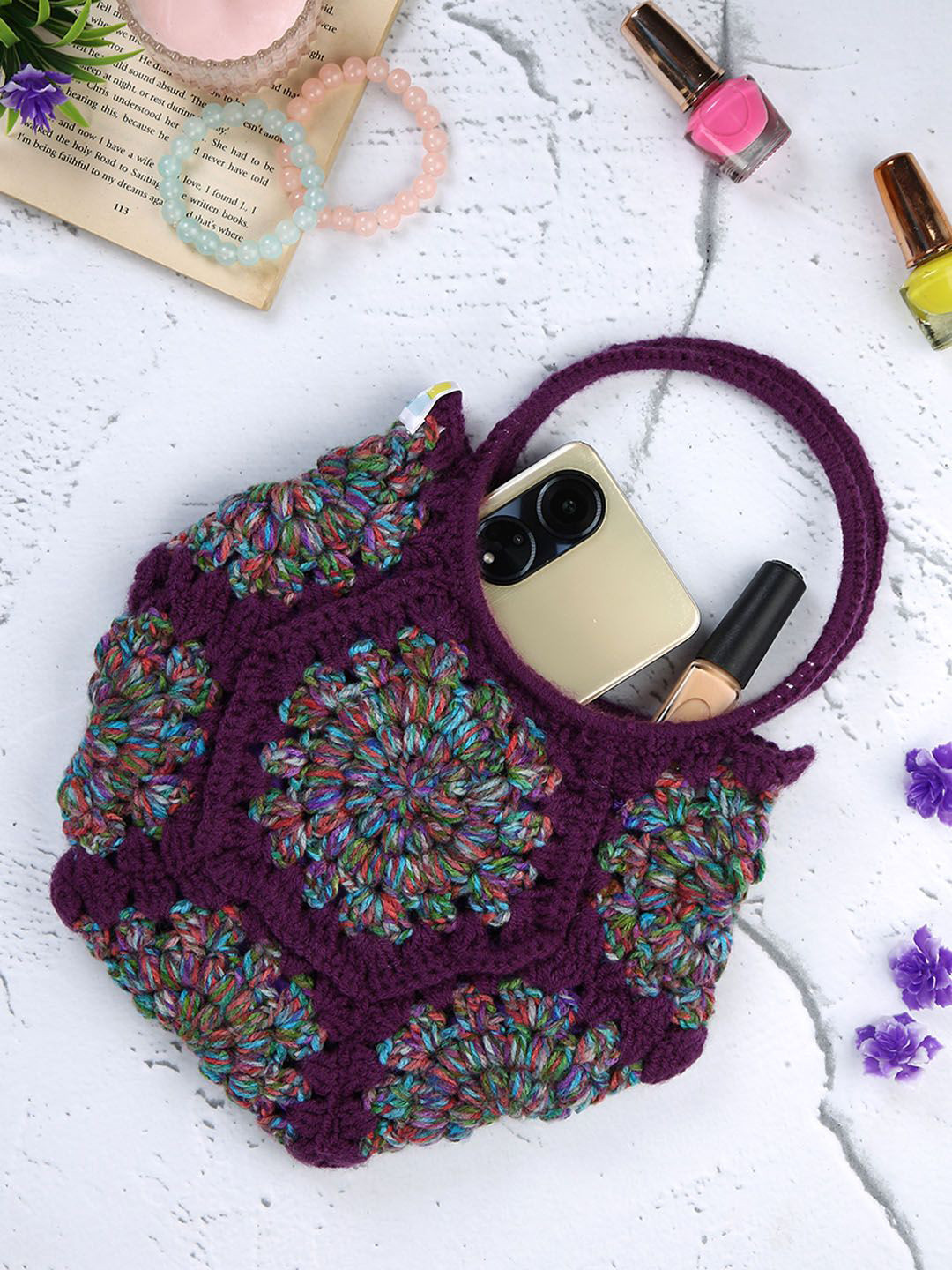 Magic Needles Bucket Handheld Bag