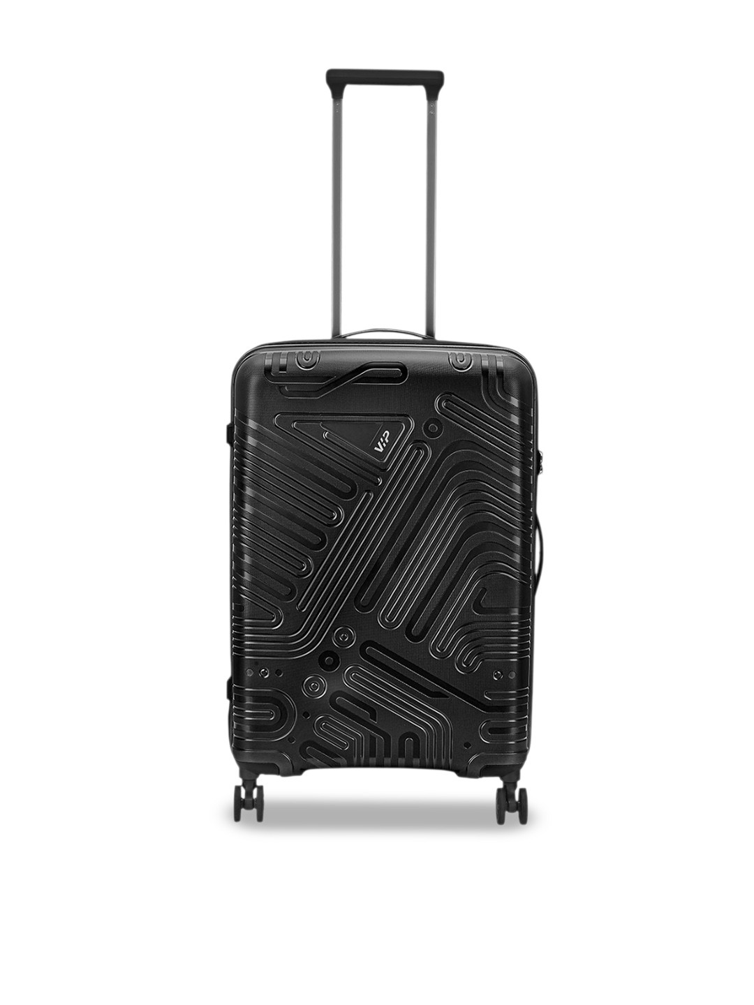 VIP ION Textured Hard Sided Medium Trolley Bag