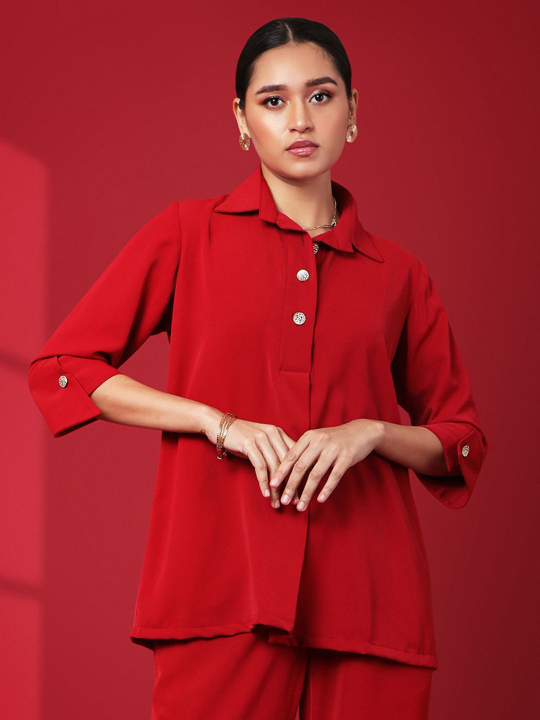 Tamiska By Narendra Kumar Boxy Top