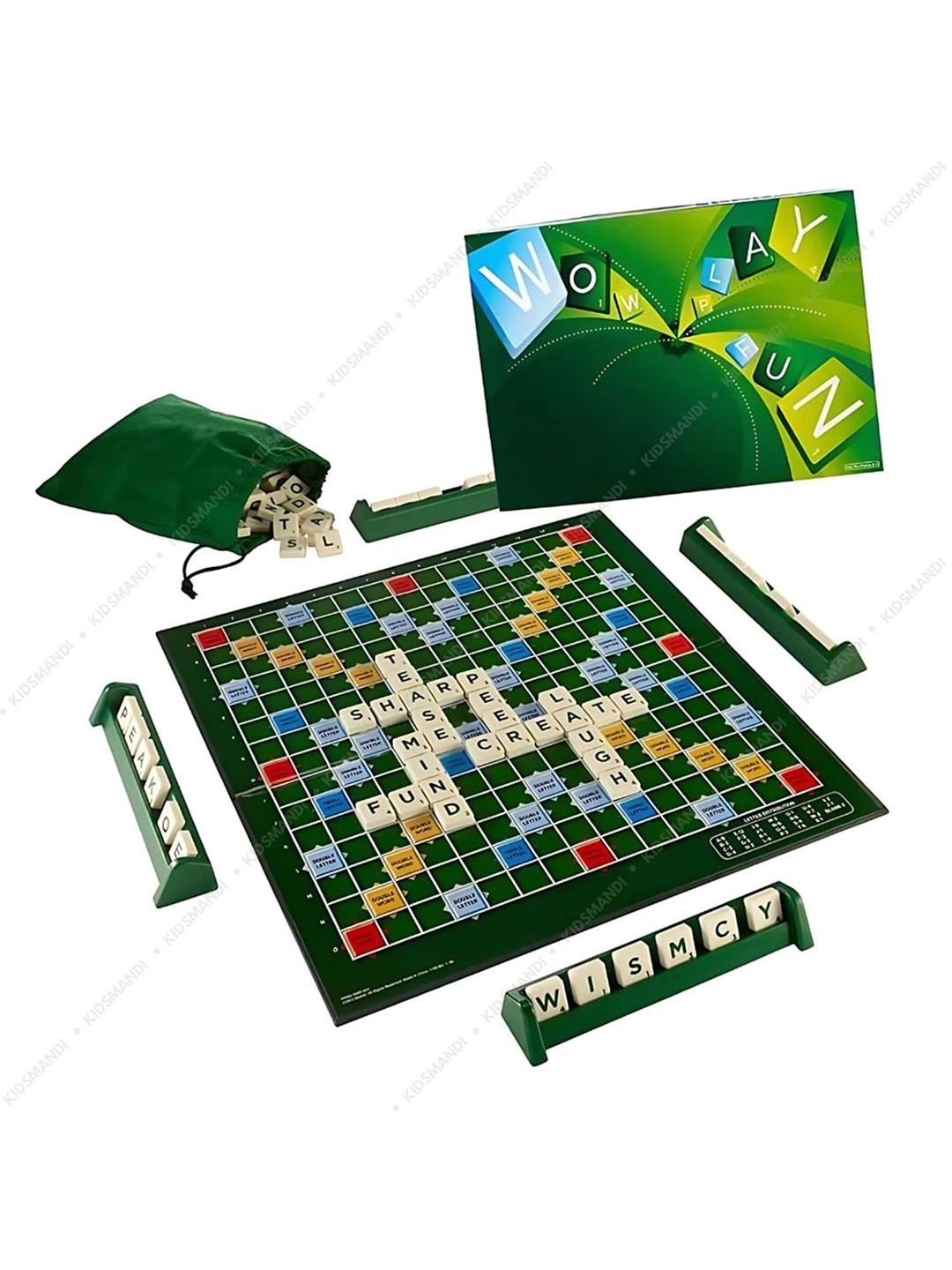 YK X Kids Mandi Scrabble Classic Word Letters Game