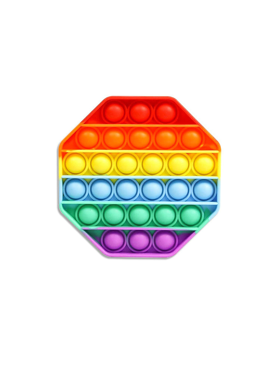 YK X Kids Mandi Pop It Bubble Octagon Fidget Toy for Stress Relief