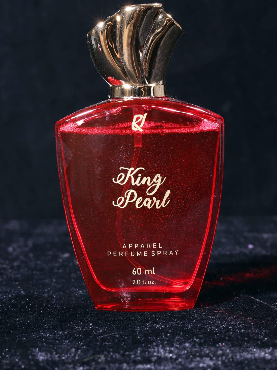 RU Set Of 2 King Peral & 24 Carat Gold Apparel Perfume Spray- 60 ml Each
