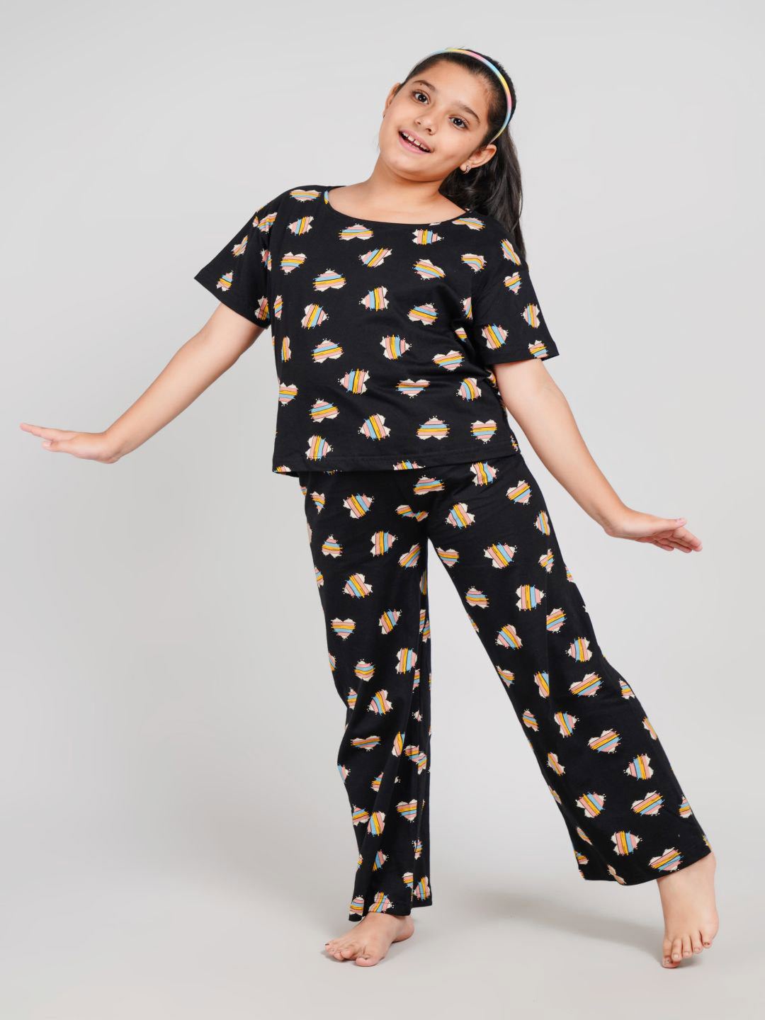 Bloem Girls Printed Night suit