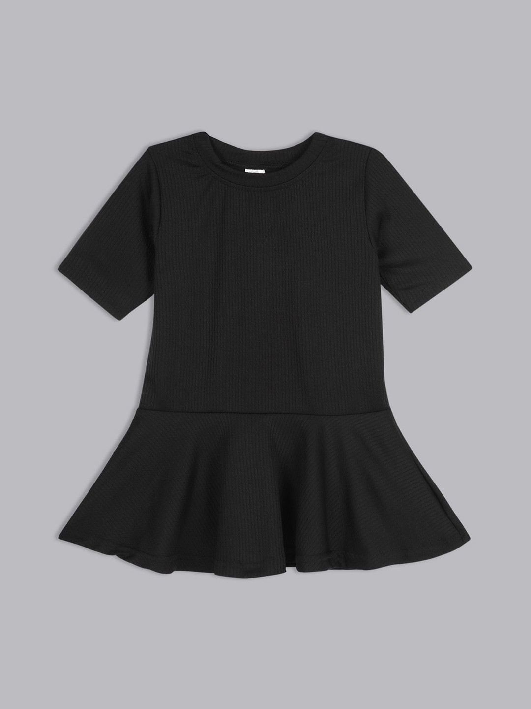 Miss & Chief Ruffled Fit & Flare Mini Dress